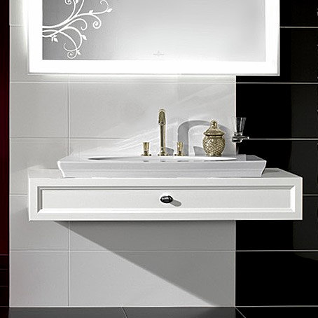 Тумба для комплекта Villeroy & Boch La Belle 135 white brilliant с 1 ящиком