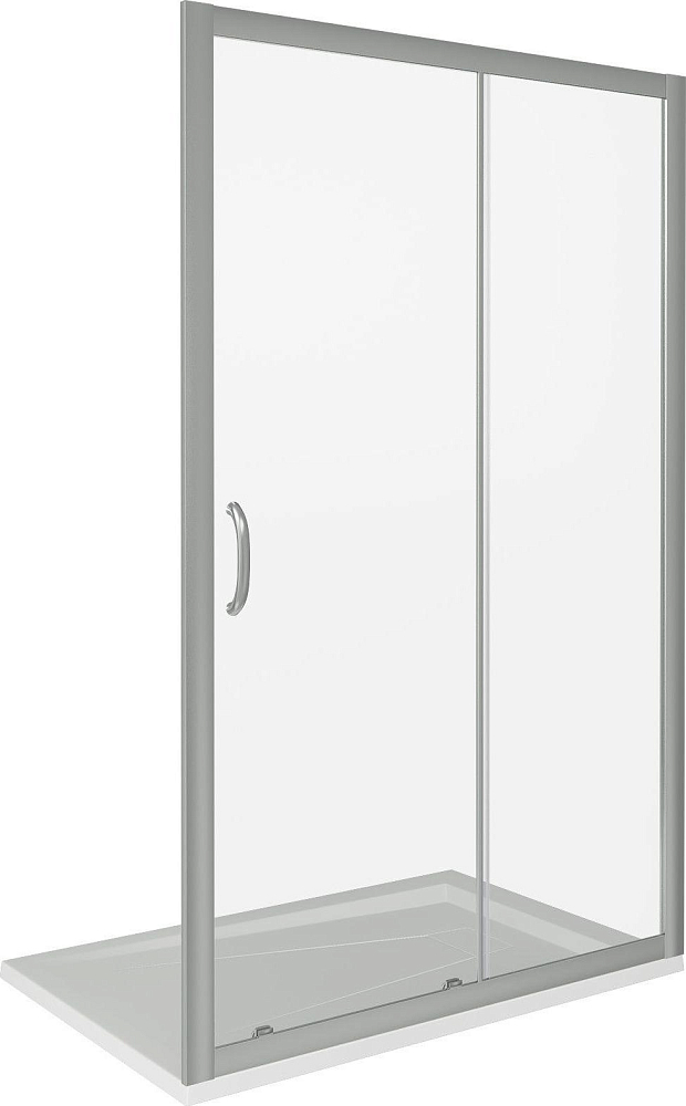 Душевая дверь в нишу 130 см Good Door Infinity WTW-130-C-CH ИН00028 стекло прозрачное