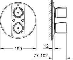 Термостат Grohe Grohtherm 2000 special 19416000