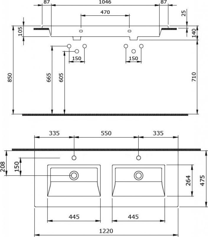 Раковина Bocchi Milano 1111-001-0126, белый глянец