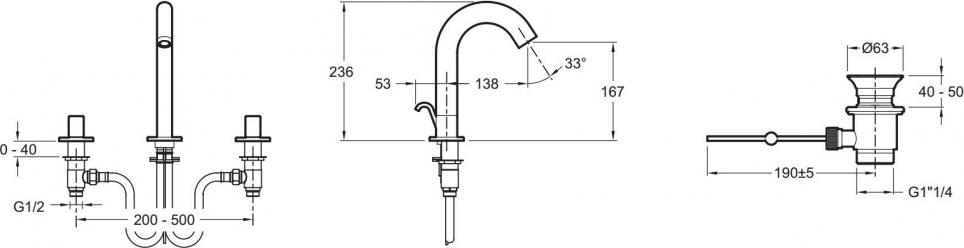 Смеситель для раковины Jacob Delafon Talan E10086RU-CP