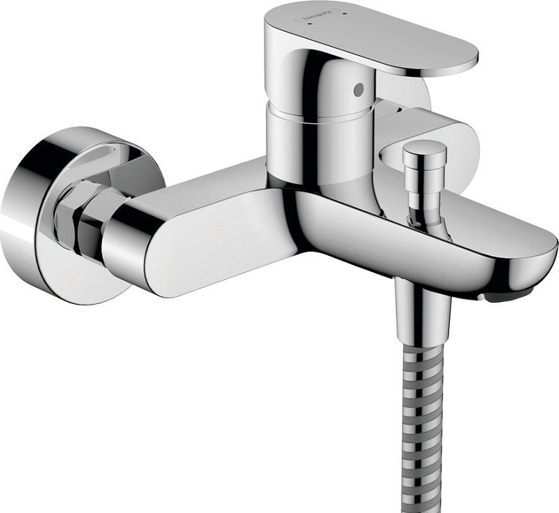 Смеситель для ванны c душем Hansgrohe Rebris S 72440000, хром