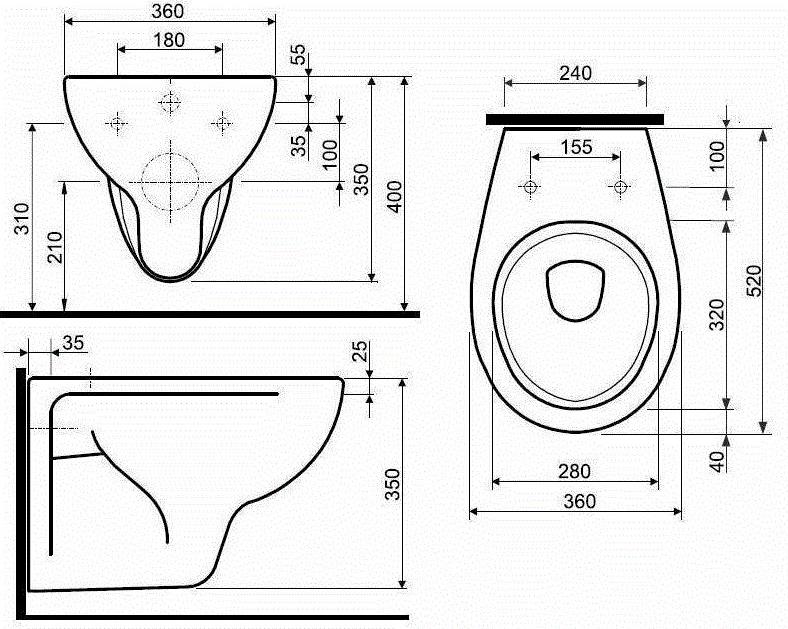 Комплект Geberit Duofix KOLO Rekord 458.124.21.1-K931