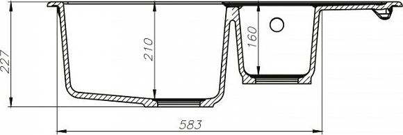 Кухонная мойка Iddis Vane G V17G785i87, серый