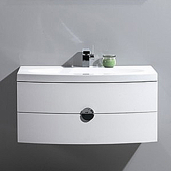 Тумба для комплекта BelBagno SENSO-920-2C-SO-BL bianco lucido