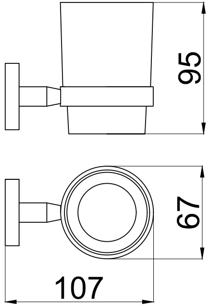 Стакан Allen Brau Priority 6.31002-MG графит браш