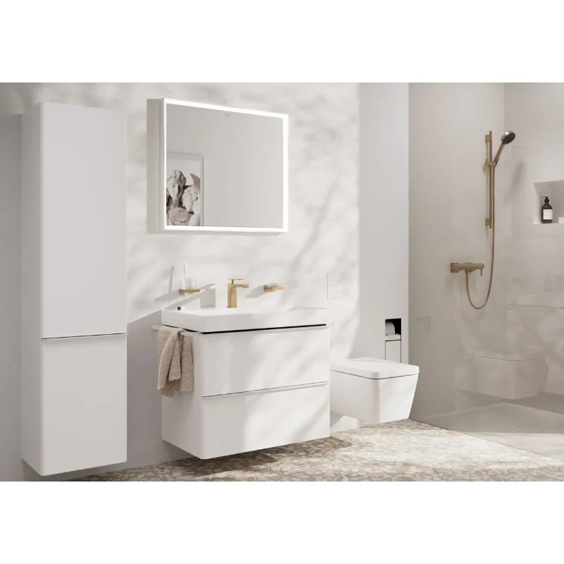 Смеситель для раковины Hansgrohe Tecturis E 73010140 бронза