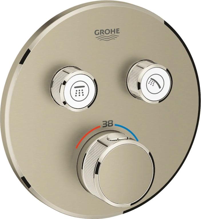 Термостат Grohe Grohtherm SmartControl 29119EN0 никель матовый