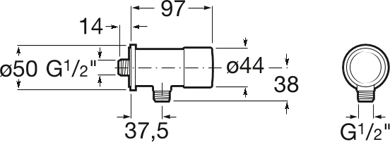 Сливной механизм для писсуара Roca Sprint 5A9224C00