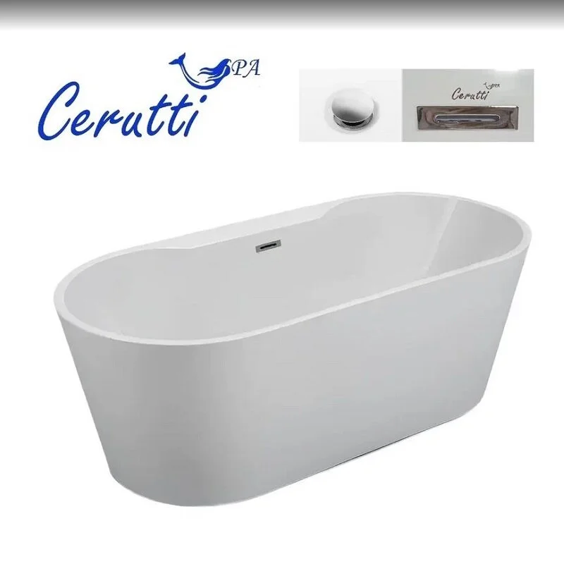 Акриловая ванна Cerutti Spa CT7766 белый