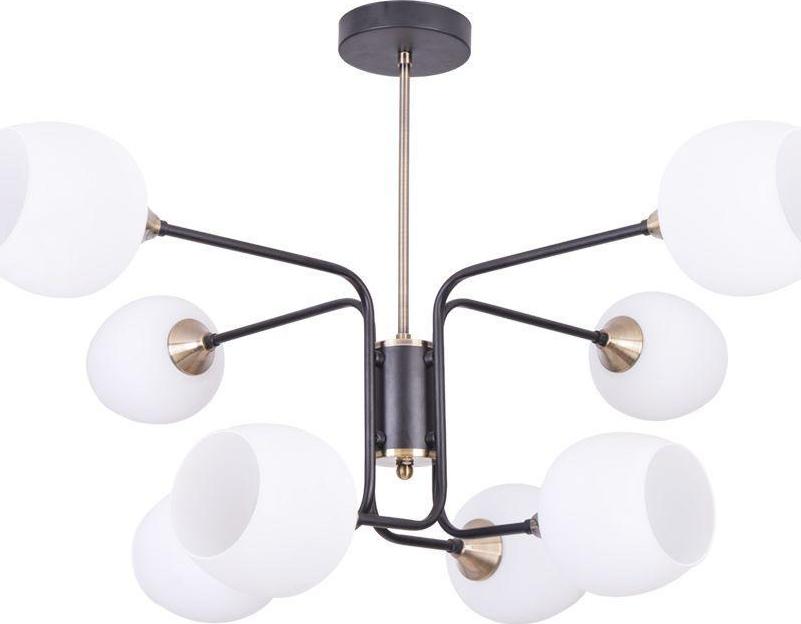 Подвесная люстра Arte Lamp Skat A3564PL-8BK