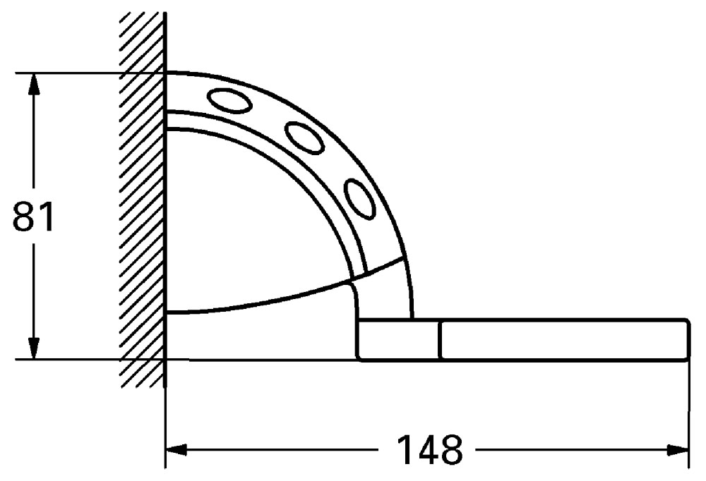 Держатель Grohe Sentosa 40225000