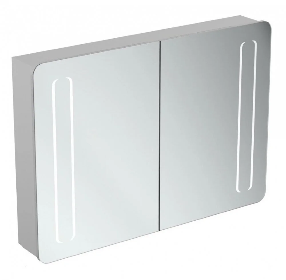 Зеркальный шкаф Ideal Standard Mirror&Light T3389AL хром