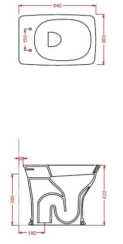 Напольный унитаз ArtCeram Civitas CIV002 01 00, белый