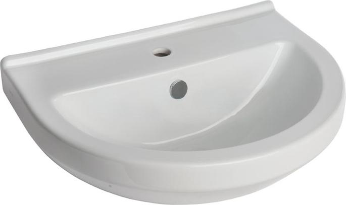 Круглая мини-раковина VitrA S50 5301B003-0001 55x45 см