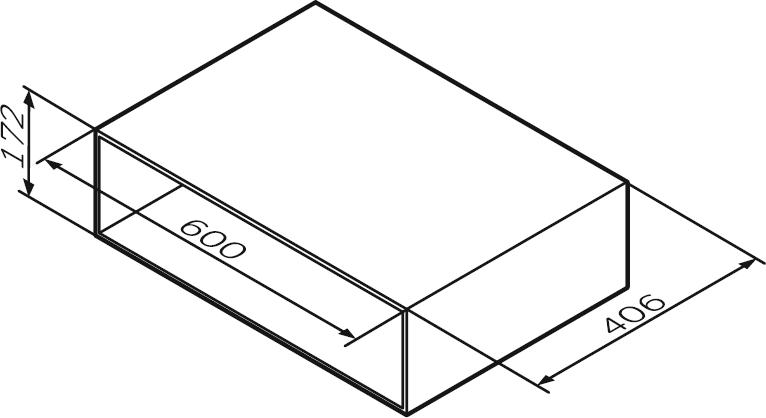 Тумба под раковину Am.Pm Gem M90OHX0600WG