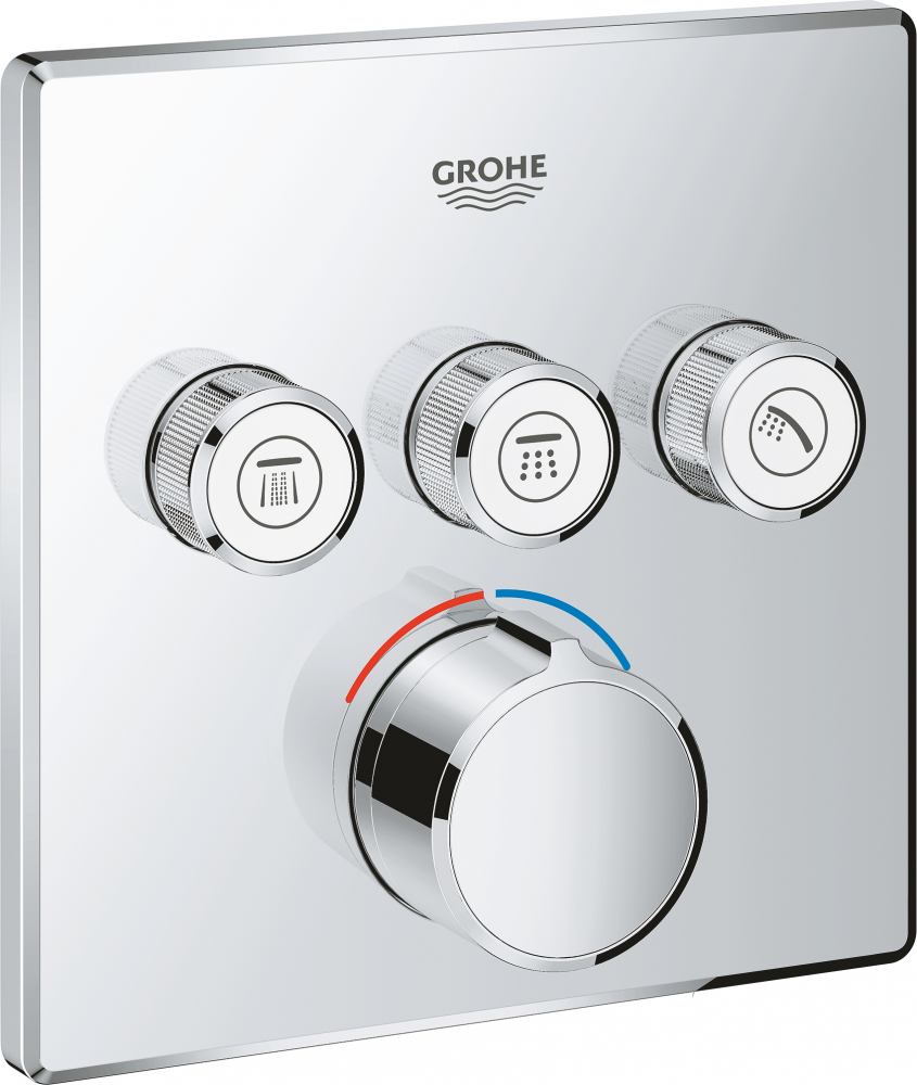 Однорычажный смеситель для ванны Grohe Grohtherm SmartControl 29149000