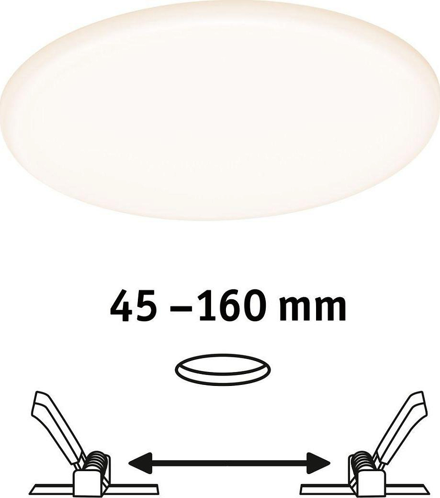 Встраиваемая светодиодная панель Paulmann Veluna VariFit 92389