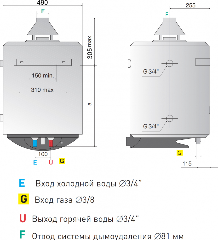 Водонагреватель Ariston S/SGA 80 R