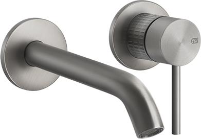 Смеситель для раковины Gessi 316 54283#239, steel brushed