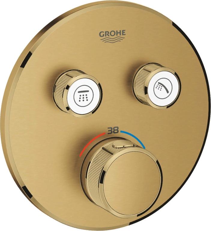 Термостат Grohe Grohtherm SmartControl 29119GN0 холодный рассвет, матовый