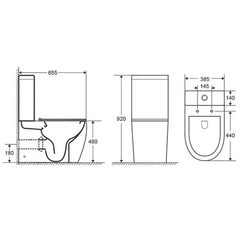 Унитаз-компакт Ceruttispa Bella CT8709 безободковый, сиденье с микролифтом, белый