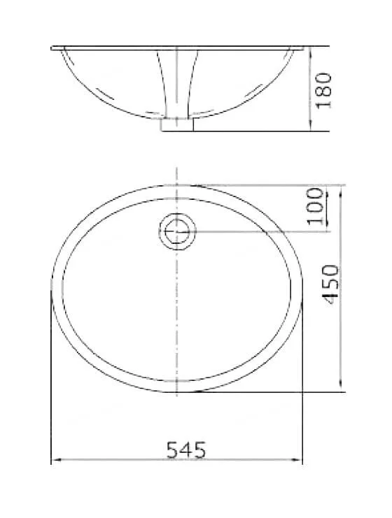 Раковина SSWW CL CL3079 белый