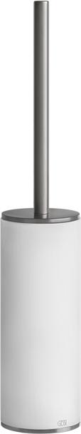 Ёршик для унитаза Gessi 316 54743#239, steel brushed / белый