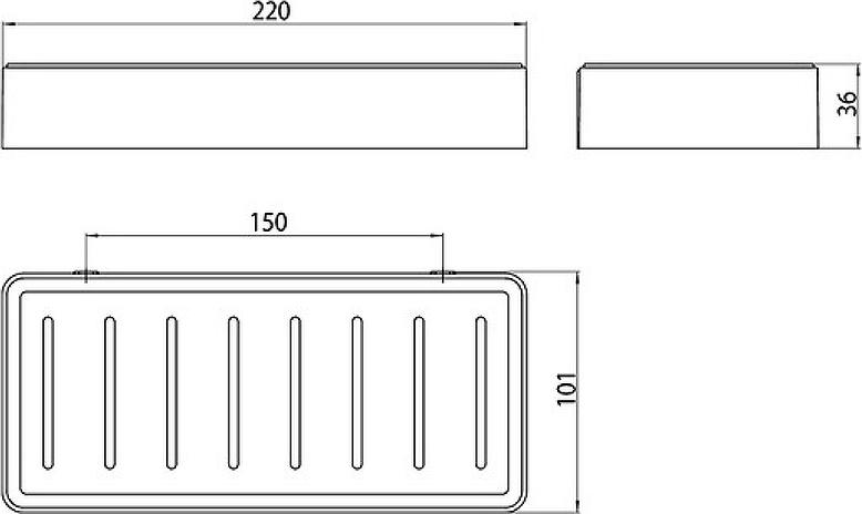 Полка корзина Emco Loft 0545 001 02, хром