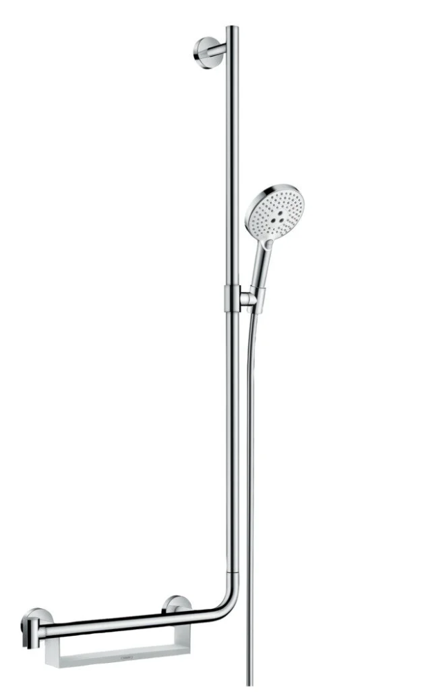 Душевой гарнитур Hansgrohe Raindance Select S 26326400 хром, белый