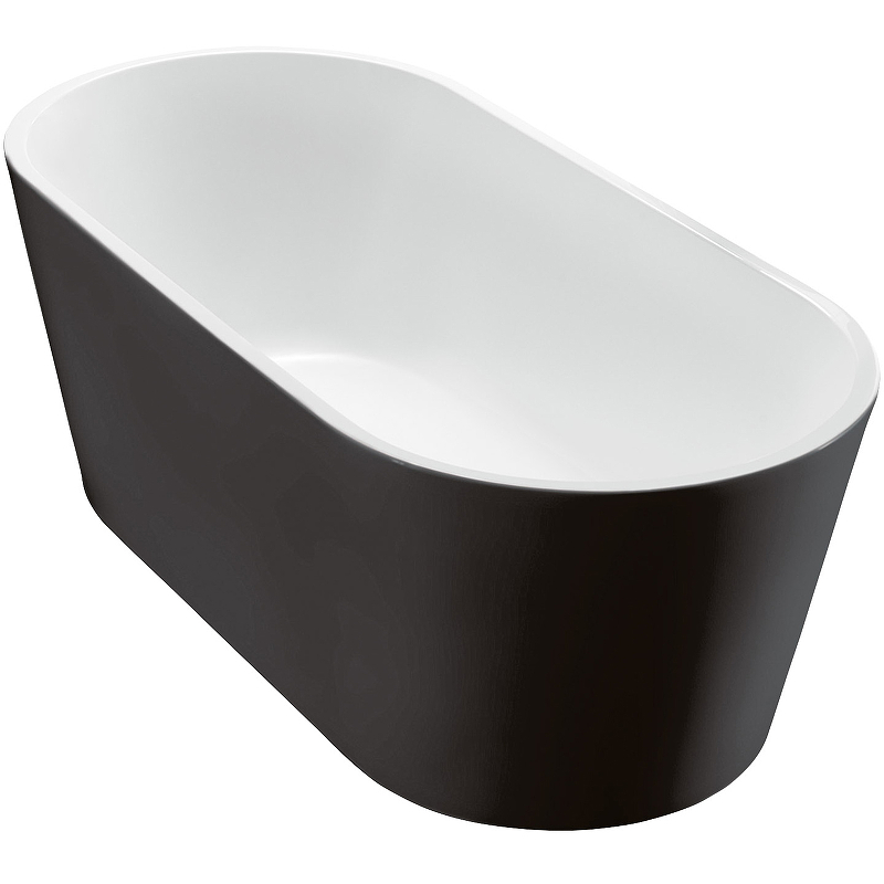 Ванна 170х80 BelBagno BB71-1700-NERO-W0