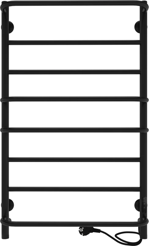 Полотенцесушитель электрический Indigo Europe Lux LELLE80-50BRRt черный