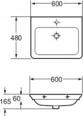 Мебельная раковина Belbagno Torino TOR-600-CB-LVB