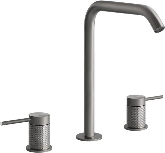 Смеситель для раковины Gessi 316 Cesello 54411#239, steel brushed