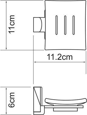 Мыльница Wasserkraft Leine 5029WHITE