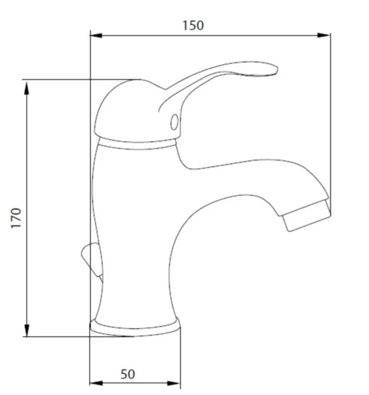 Смеситель для раковины M&Z Delizia DLZ00221 бронза