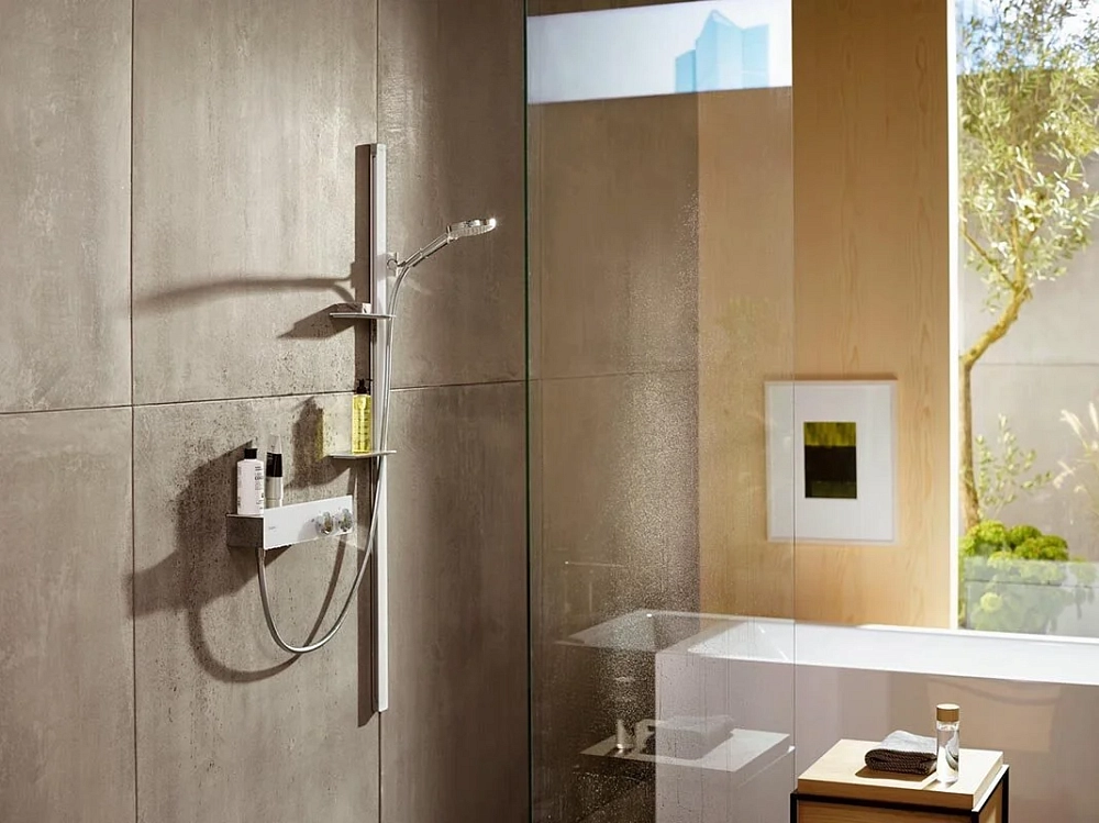 Душевой гарнитур Hansgrohe Raindance Select S 27646400 хром, белый