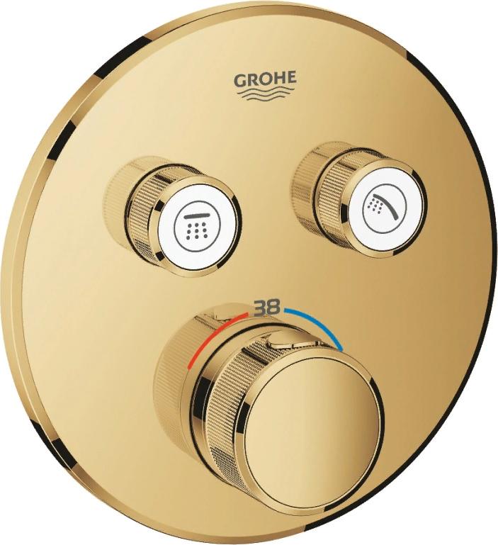 Термостат Grohe Grohtherm SmartControl 29119GL0 холодный рассвет, глянец