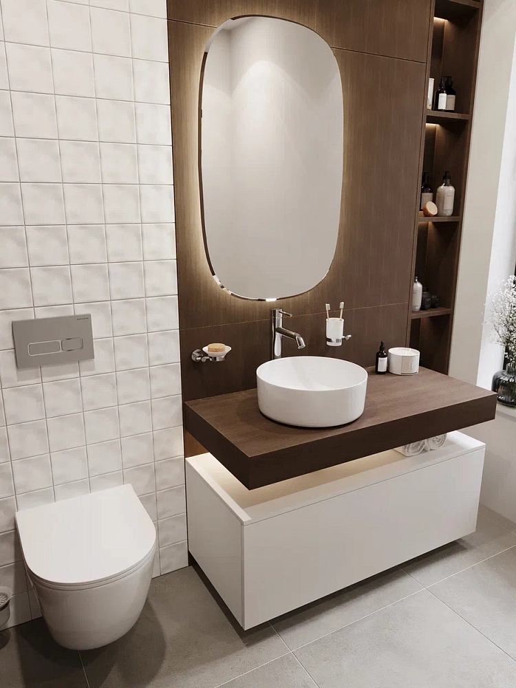 Комплект Duravit DuraSystem WD1014000000 с подвесным унитазом San More Fiaba SMT971903 с сиденьем микролифт