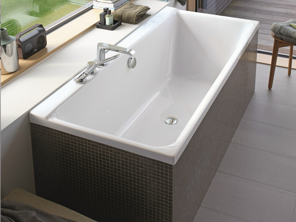 Акриловая ванна Duravit P3 Comforts DX 700376 R 170х75 700376000000000+790100000000000