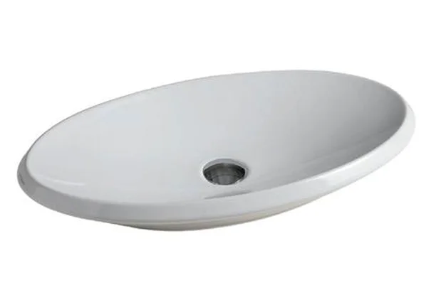 Накладная раковина ArtCeram 70x41 см Oval OVL001 0100