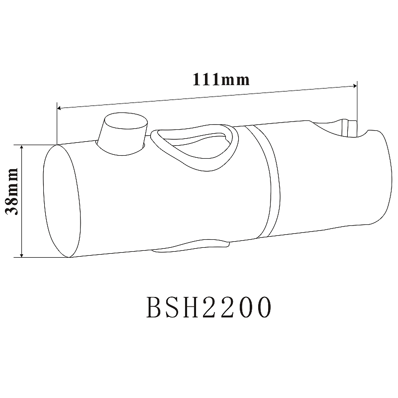 Держатель ручного душа Bond BSH2200 хром