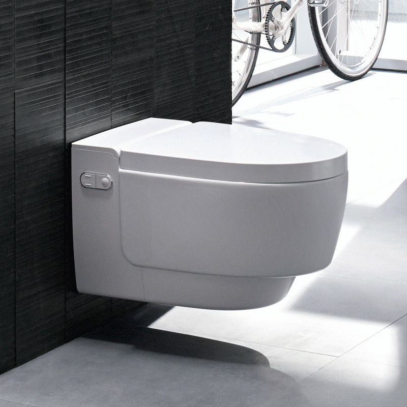 Унитаз-биде подвесной Geberit AquaClean Mera Comfort 146.214.11.1, альпийский белый