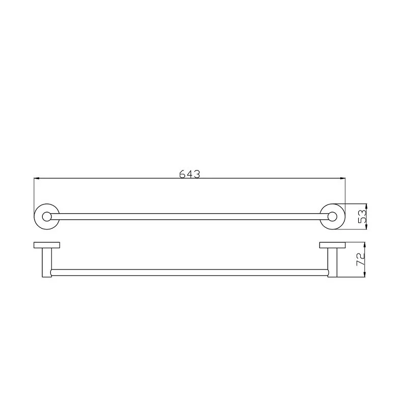 Полотенцедержатель Rav-Slezak Colorado COA0701/60ZRK розовый