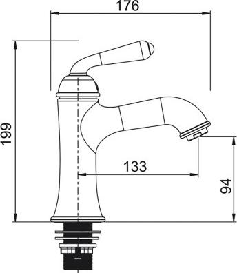 Смеситель для раковины Gappo G1088