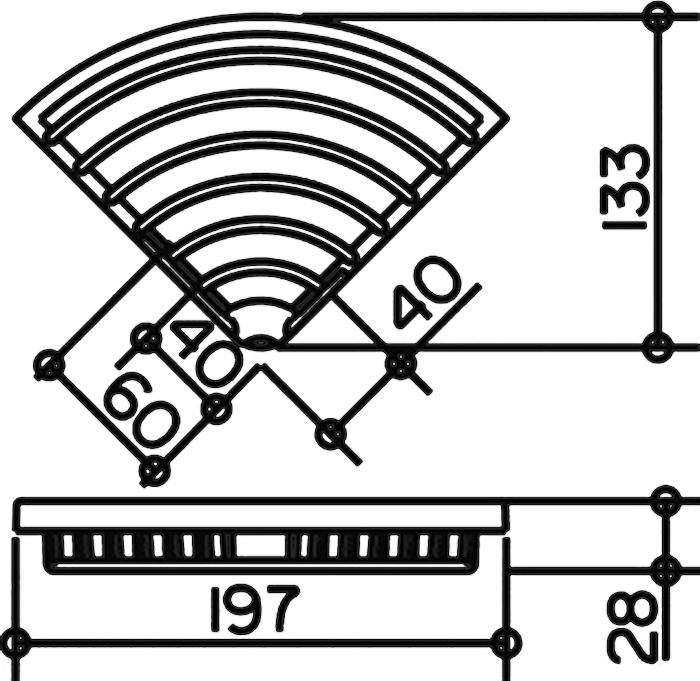 Полка Keuco Universal 2494301 хром