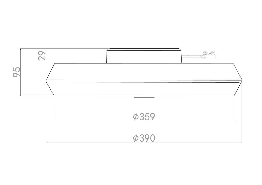 Потолочный светодиодный светильник Freya Cells FR10012CL-L24W