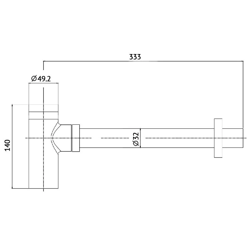 Сифон для раковины AQUAme AQM7010BG золото