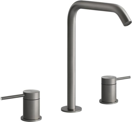 Смеситель для раковины Gessi 316 Flessa 54011#239, steel brushed