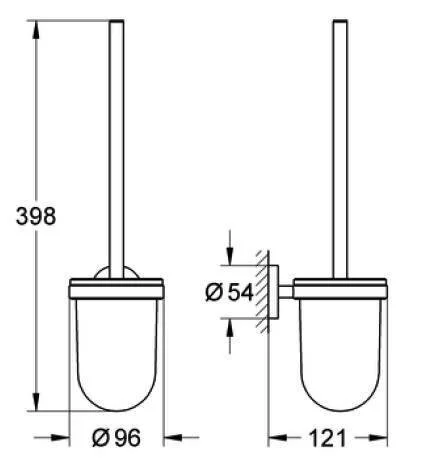 Ёршик Grohe Essentials 40374000 хром